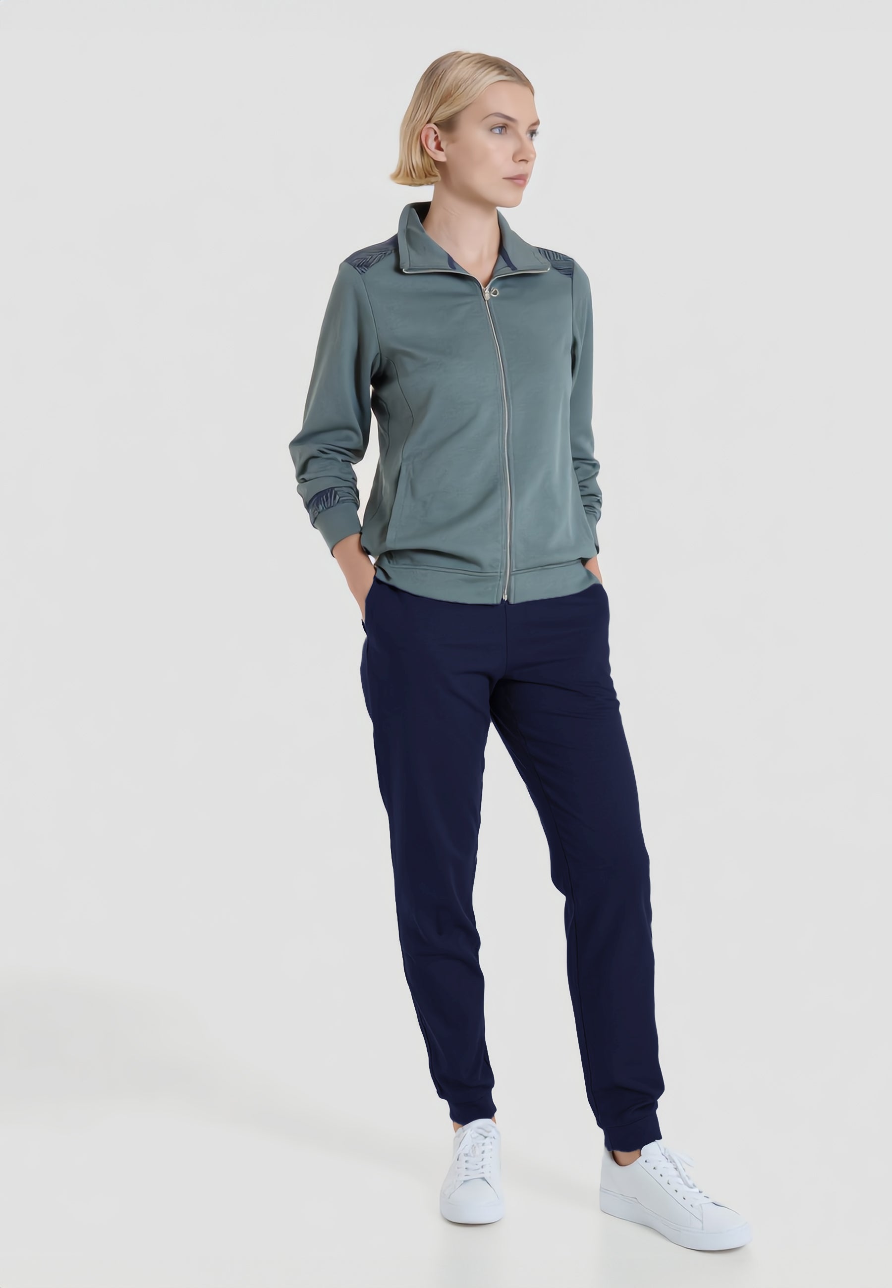 F.LLI CAMPAGNOLO Tuta Donna Lunga Zip Cotone ART. 8E76576