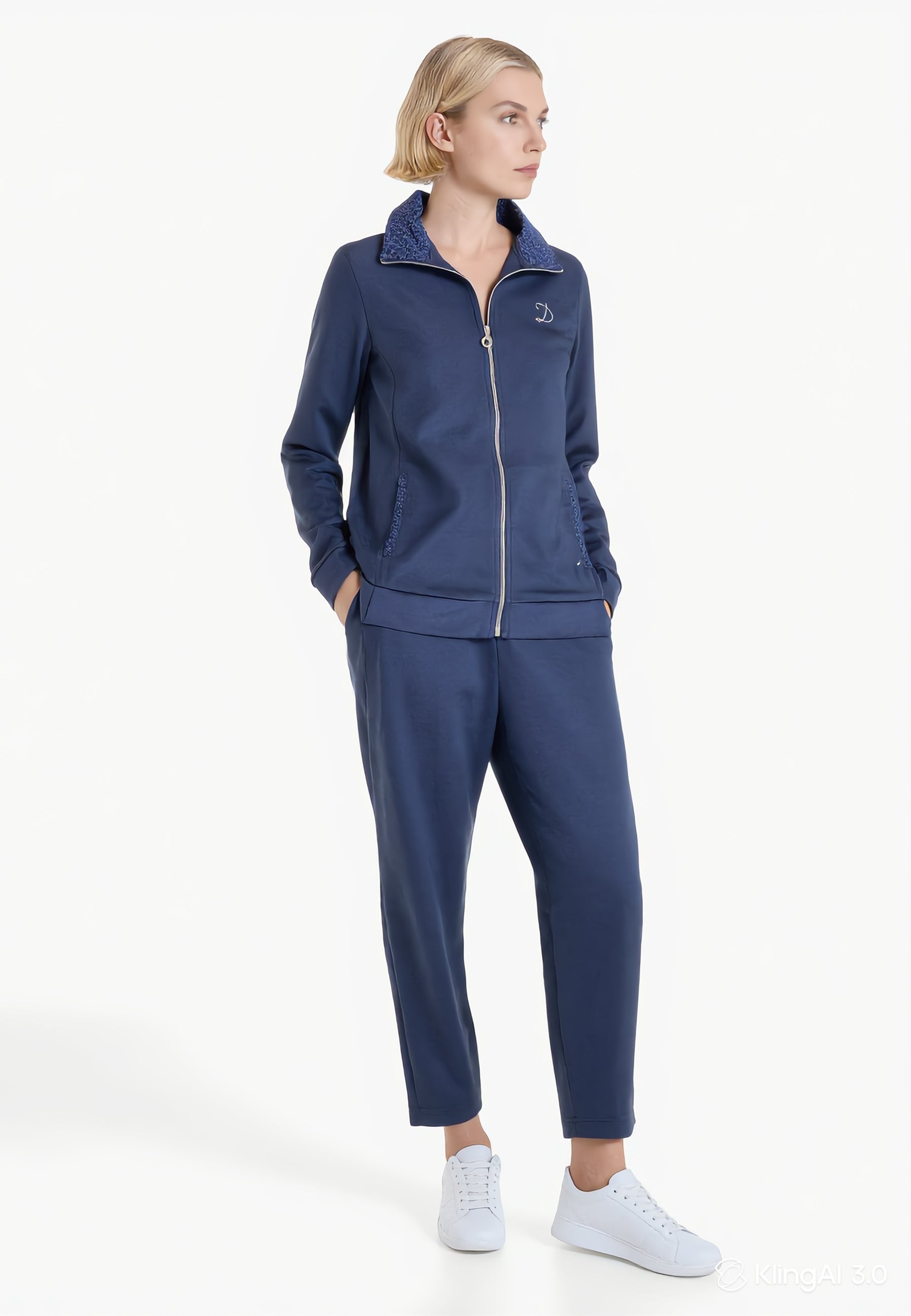 F.LLI CAMPAGNOLO Tuta Donna Lunga Cotone Garzato ART. 8E76580