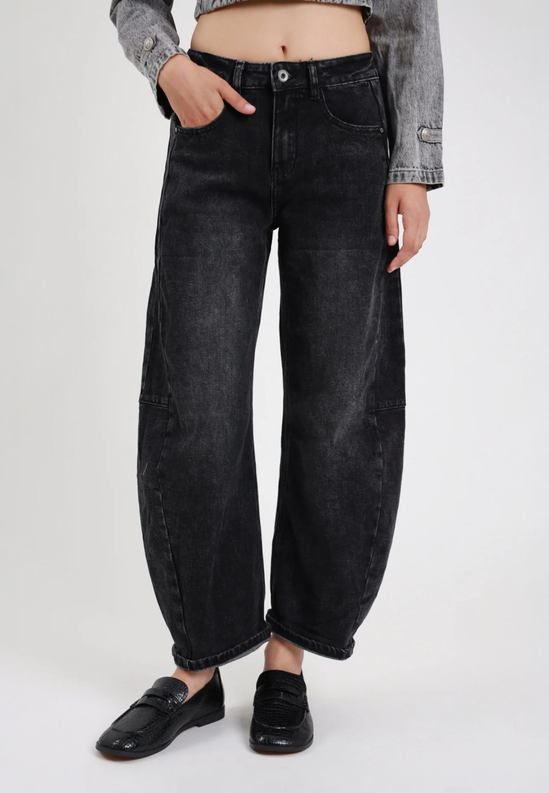 SUSY MIX Jeans Donna Modello Banana Effetto Slavato 9278