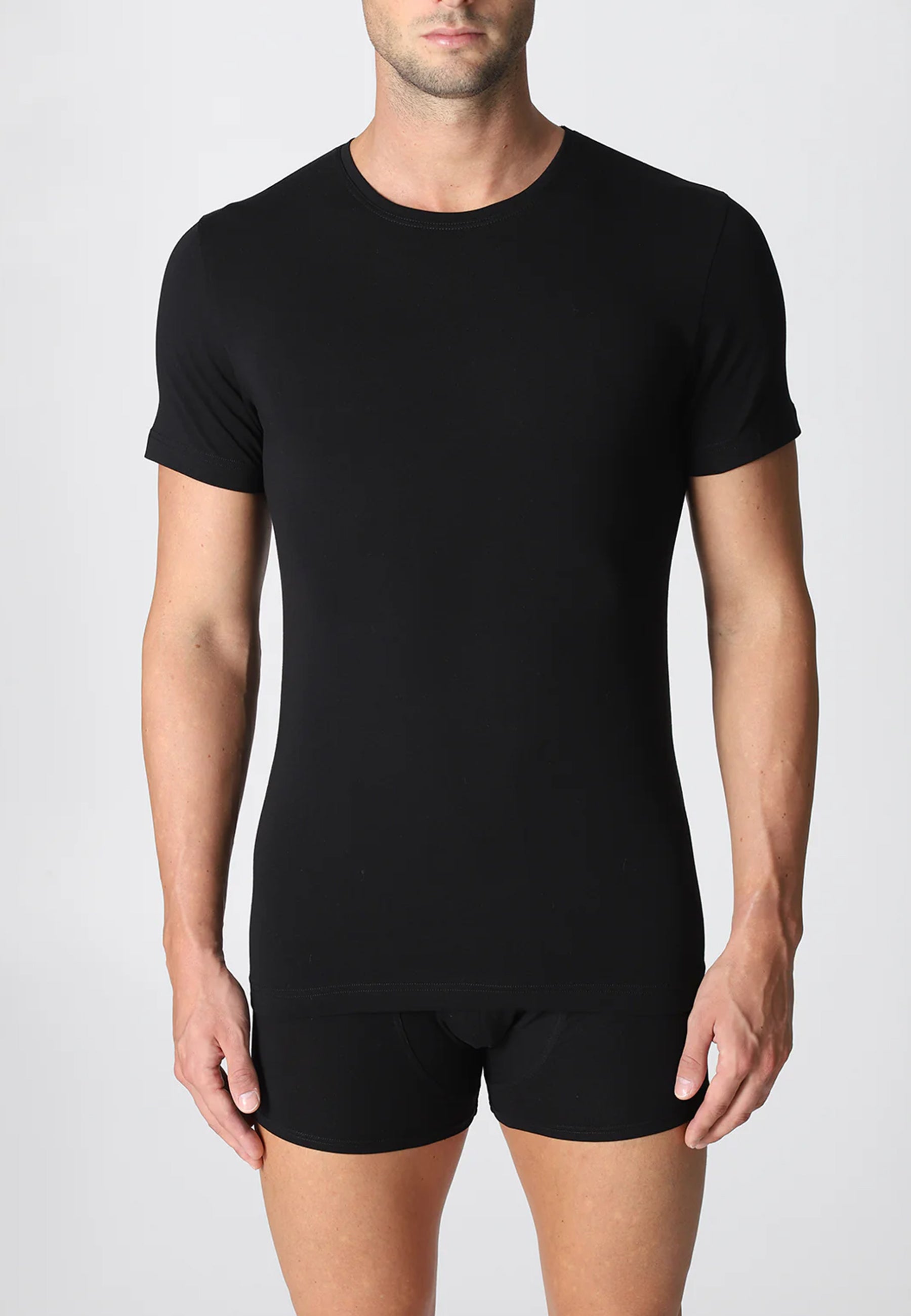 ALPINA 560 ANL094 T-Shirt Uomo Mezza Manica Cotone Elasticizzato