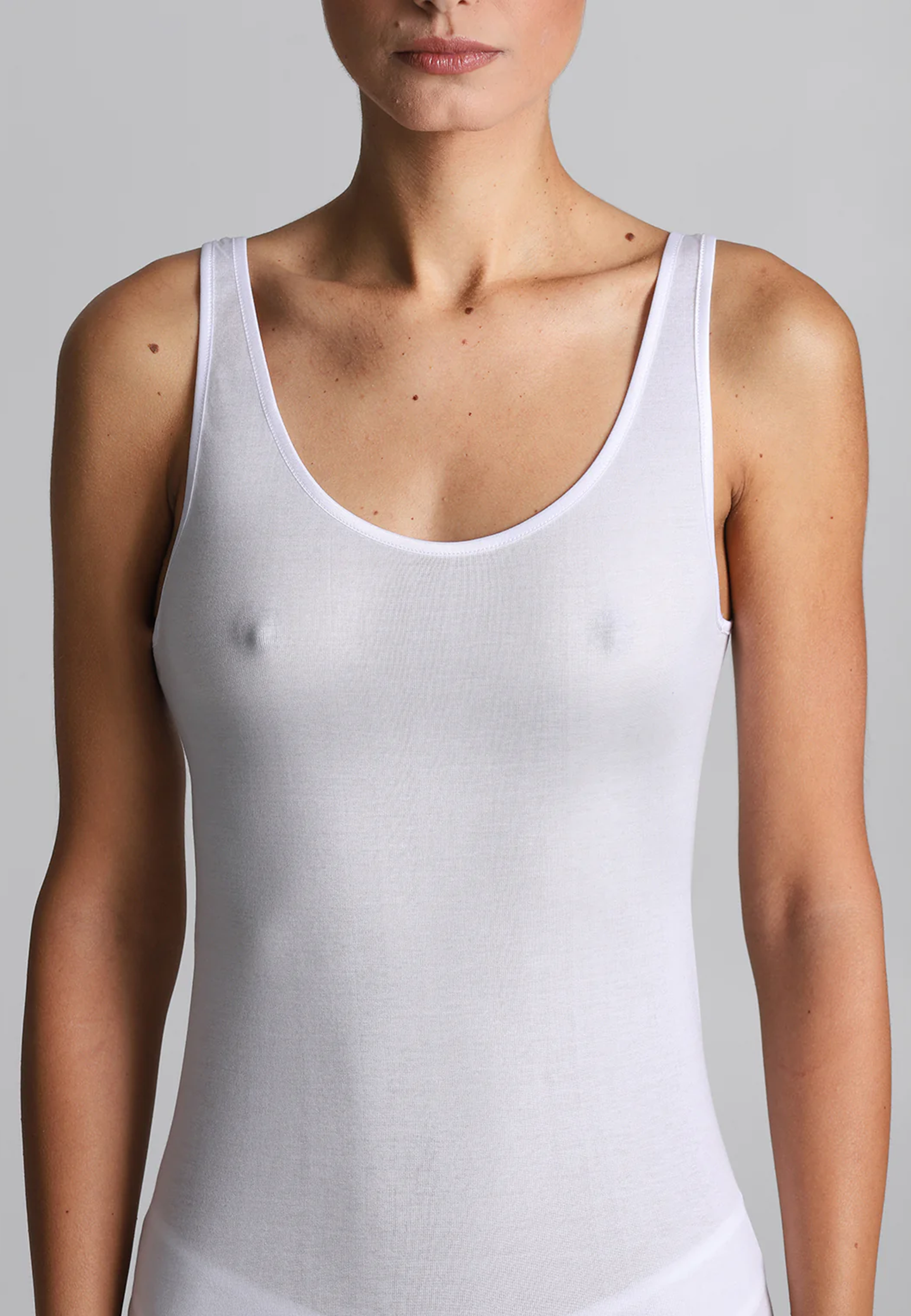 ALPINA 22 ARB002 Canottiera Donna Spalla Larga 100% Filo Scozia