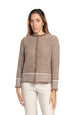 Cardigan Girocollo due fili in lana AMARYNTH 50024