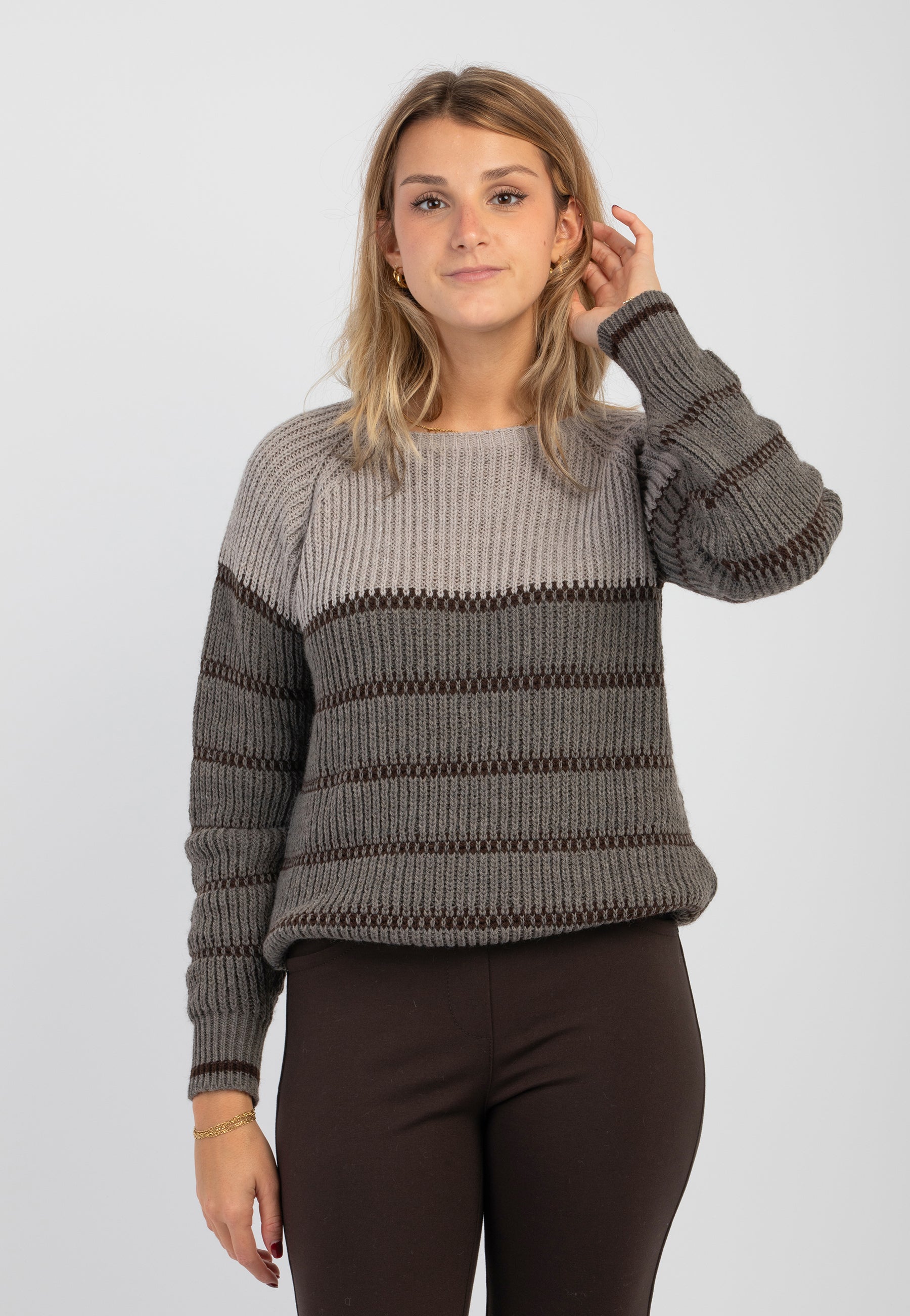 Maglia Donna Girocollo Lana AMARYNTH 52043