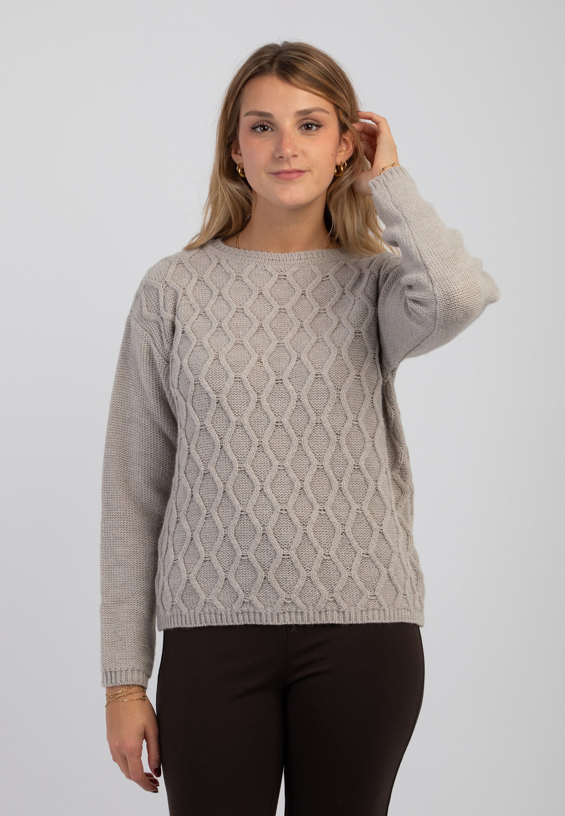 Maglia Donna Girocollo Lana AMARYNTH 52046