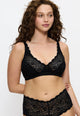 TRIUMPH AMOURETTE N  Reggiseno Pizzo senza Ferretto Coppa B-C
