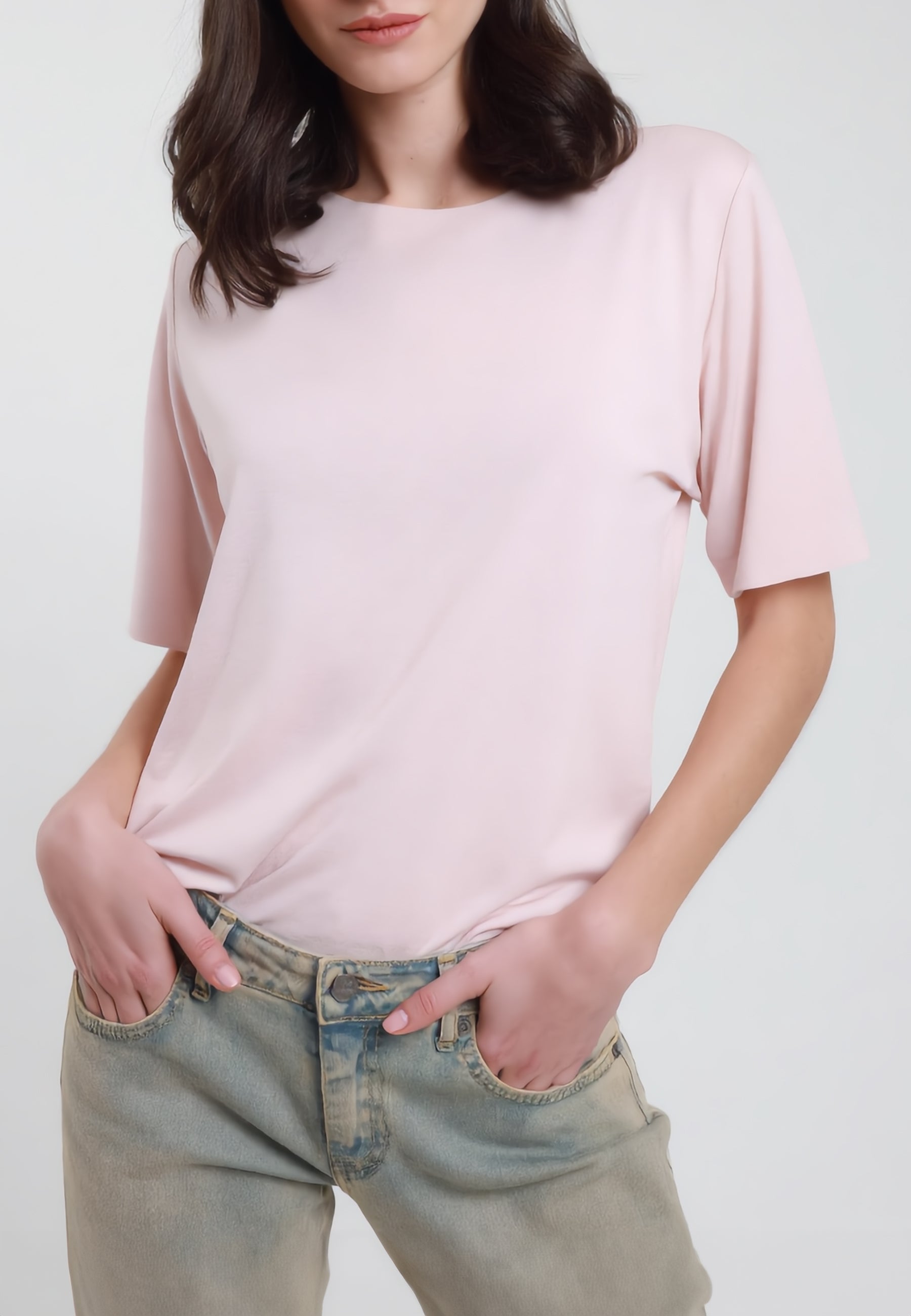 SUSY MIX T-Shirt Donna Mezze Maniche Viscosa Estiva B05096