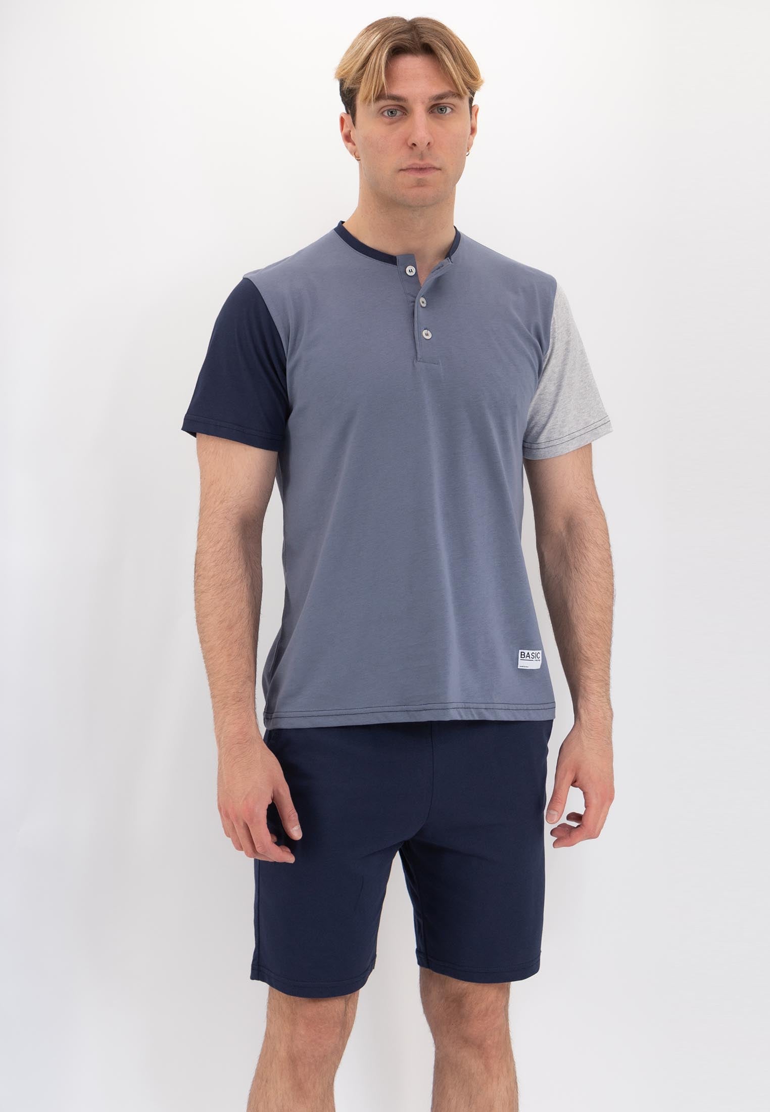 Pigiama Manica corta Color Bock BIP BIP 3155