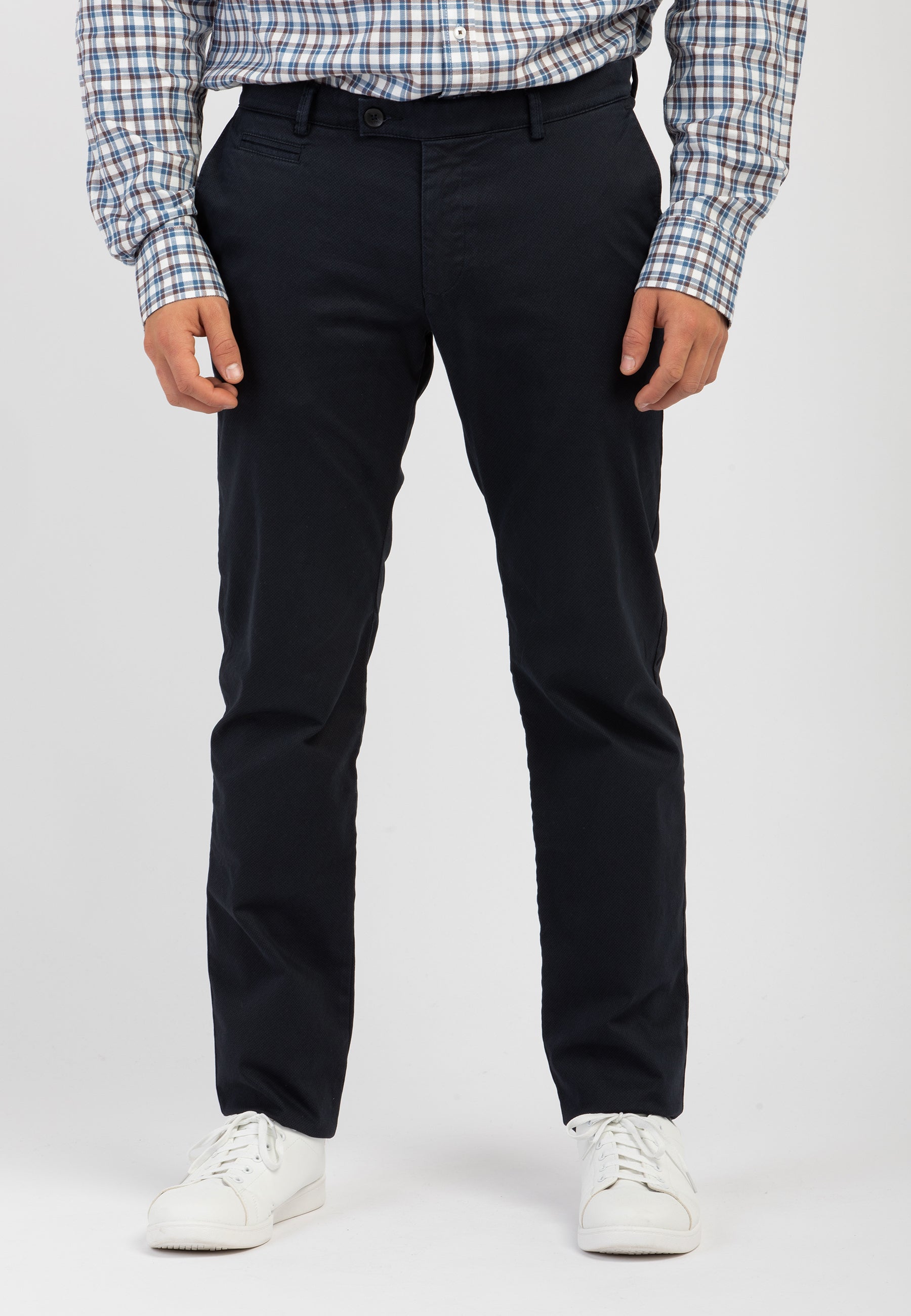 BUGATTI Pantalone Uomo Cotone Invernale Flexcity Microlavorato ART. 4130-86395