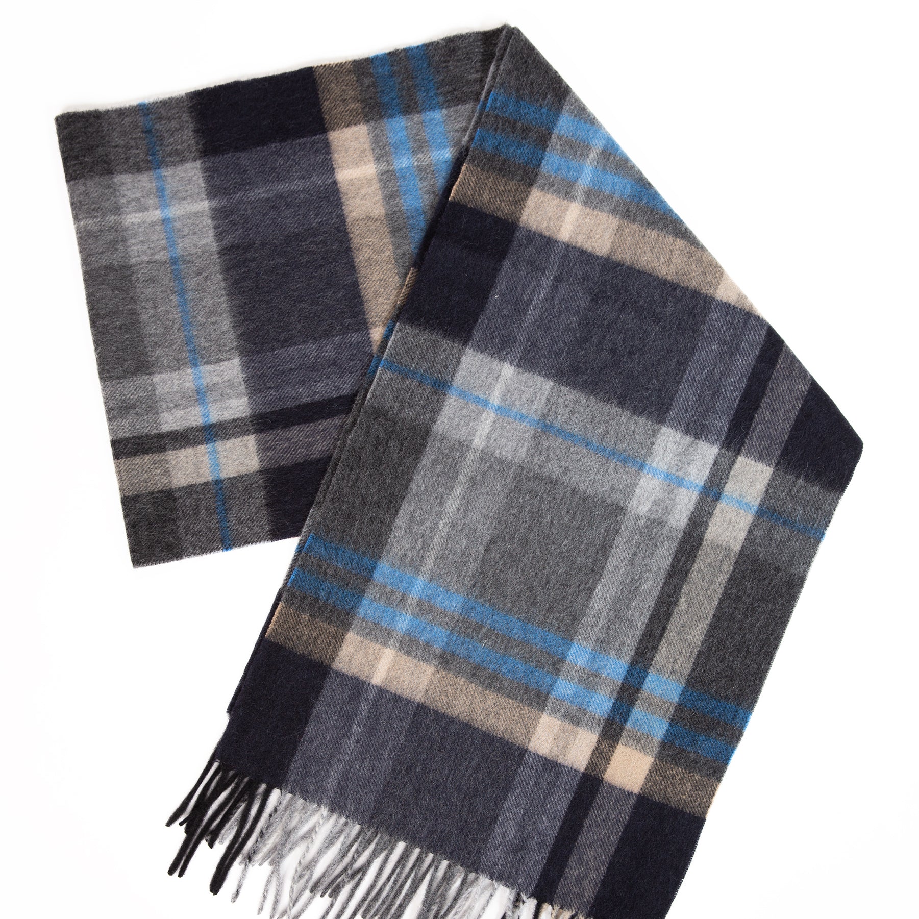 Sciarpa scozzese in lana e cashmere BUGATTI 6300-40401