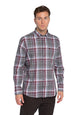 Camicia a Quadri Maniche lunghe in Flanella BUGATTI 9350-48310
