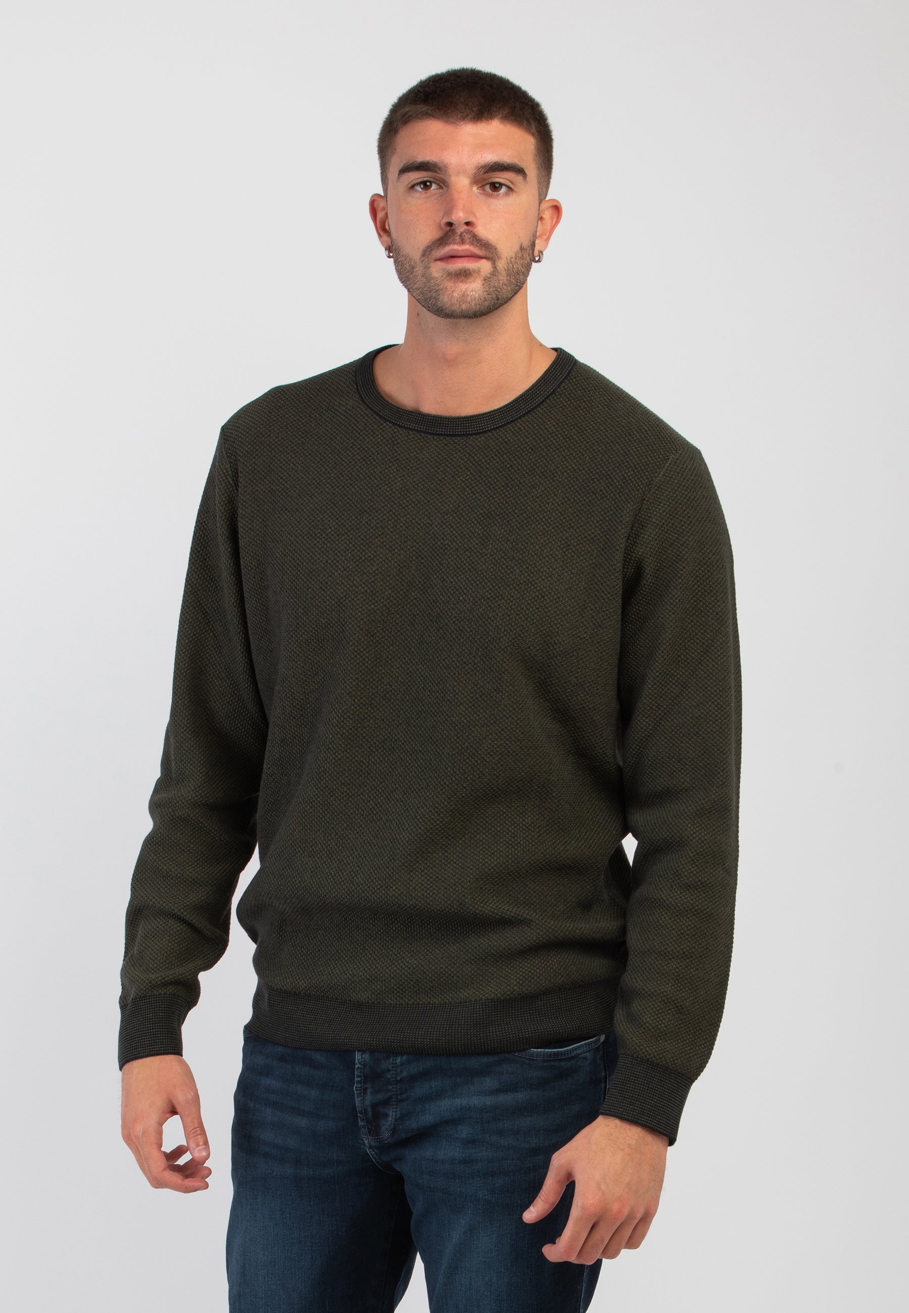 Maglia Uomo Girocollo Bicolore BUGATTI 7400-65533B