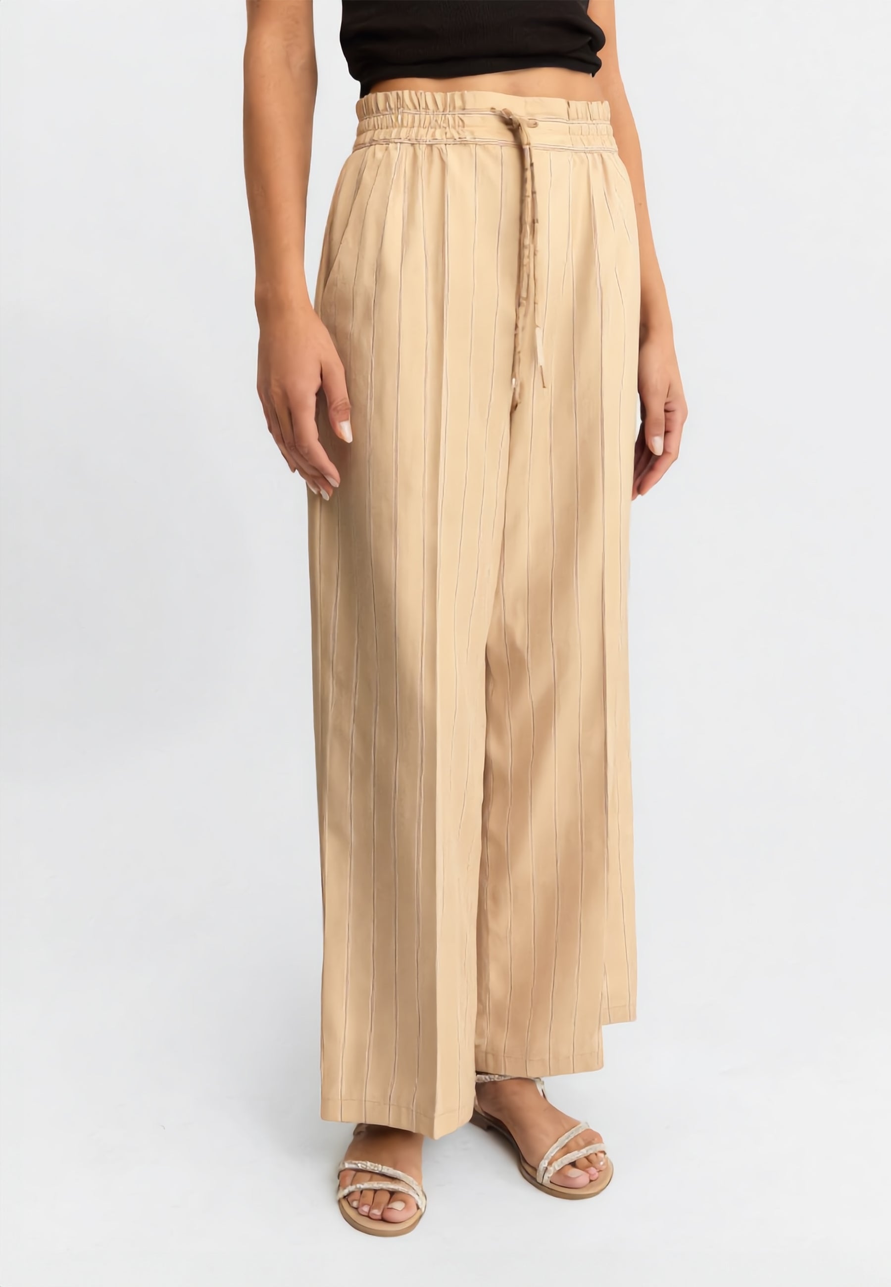 EMME MARELLA Pantalone Donna Lungo Cotone Popeline ART. CALAO