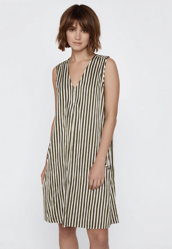 EMME MARELLA Abito Donna Smanicato Scollo V Viscosa ART. CLASSE