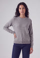 EMME MARELLA Maglia Donna Lunga Paillettes Invernale COCCO
