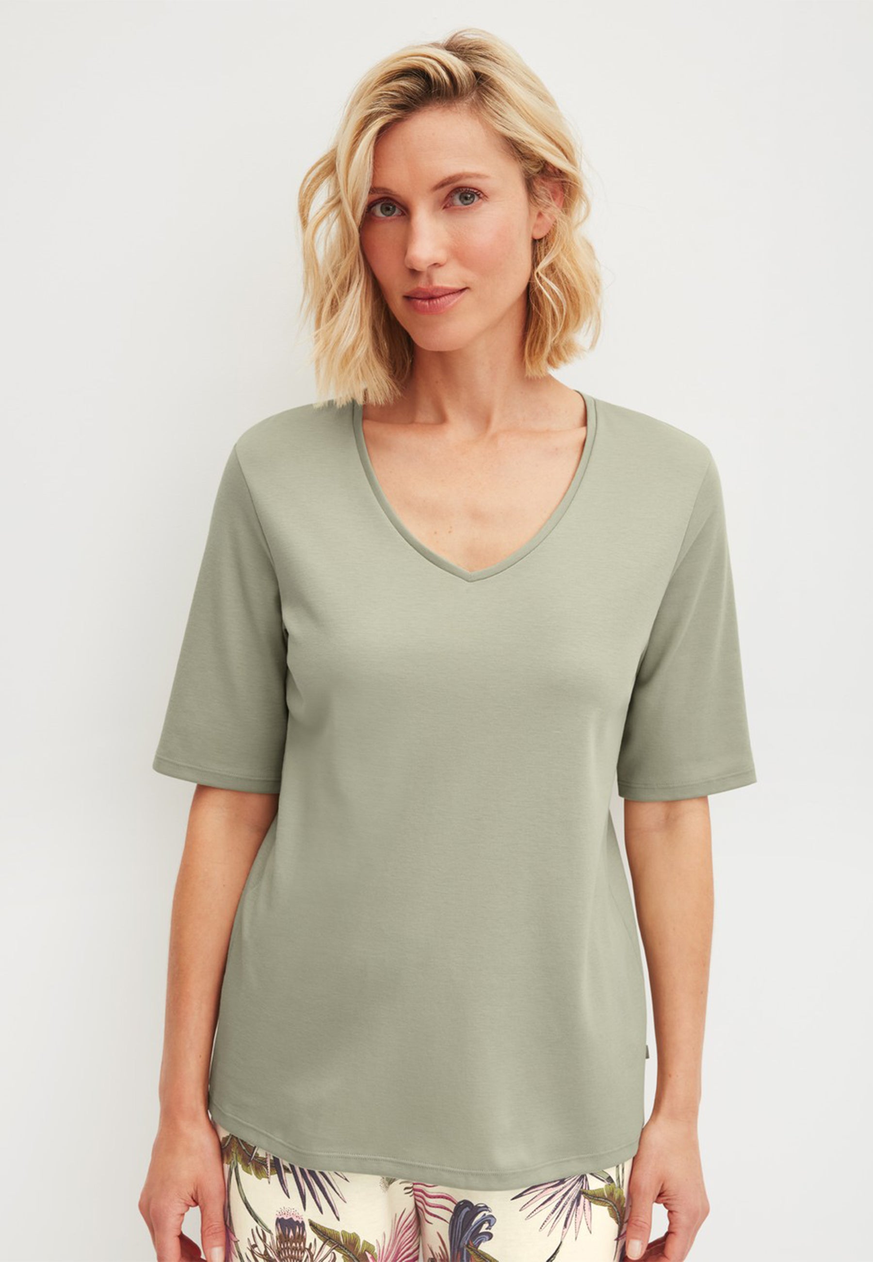 CALIDA Maglia Donna Mezza Manica Cotone Leggero Mix And Match ART. 14328