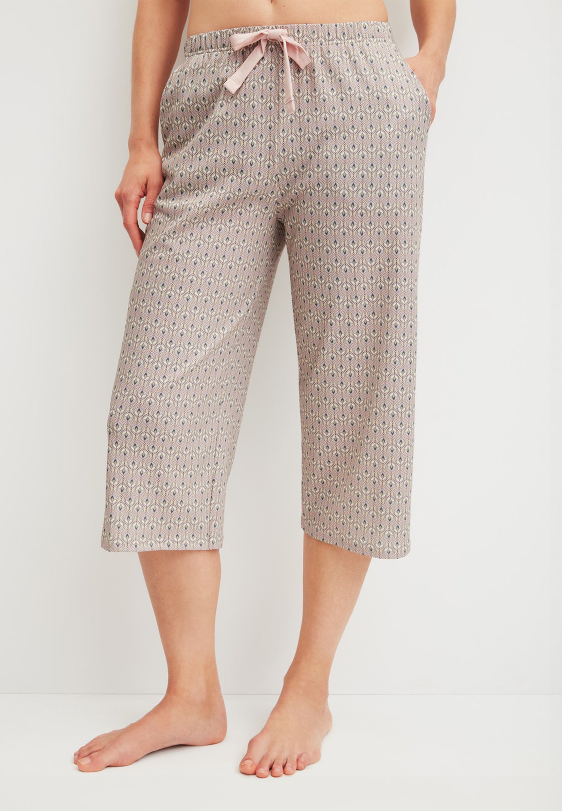 CALIDA Pantalone Donna Pinocchietto Cotone Leggero Mix And Match ART. 26128