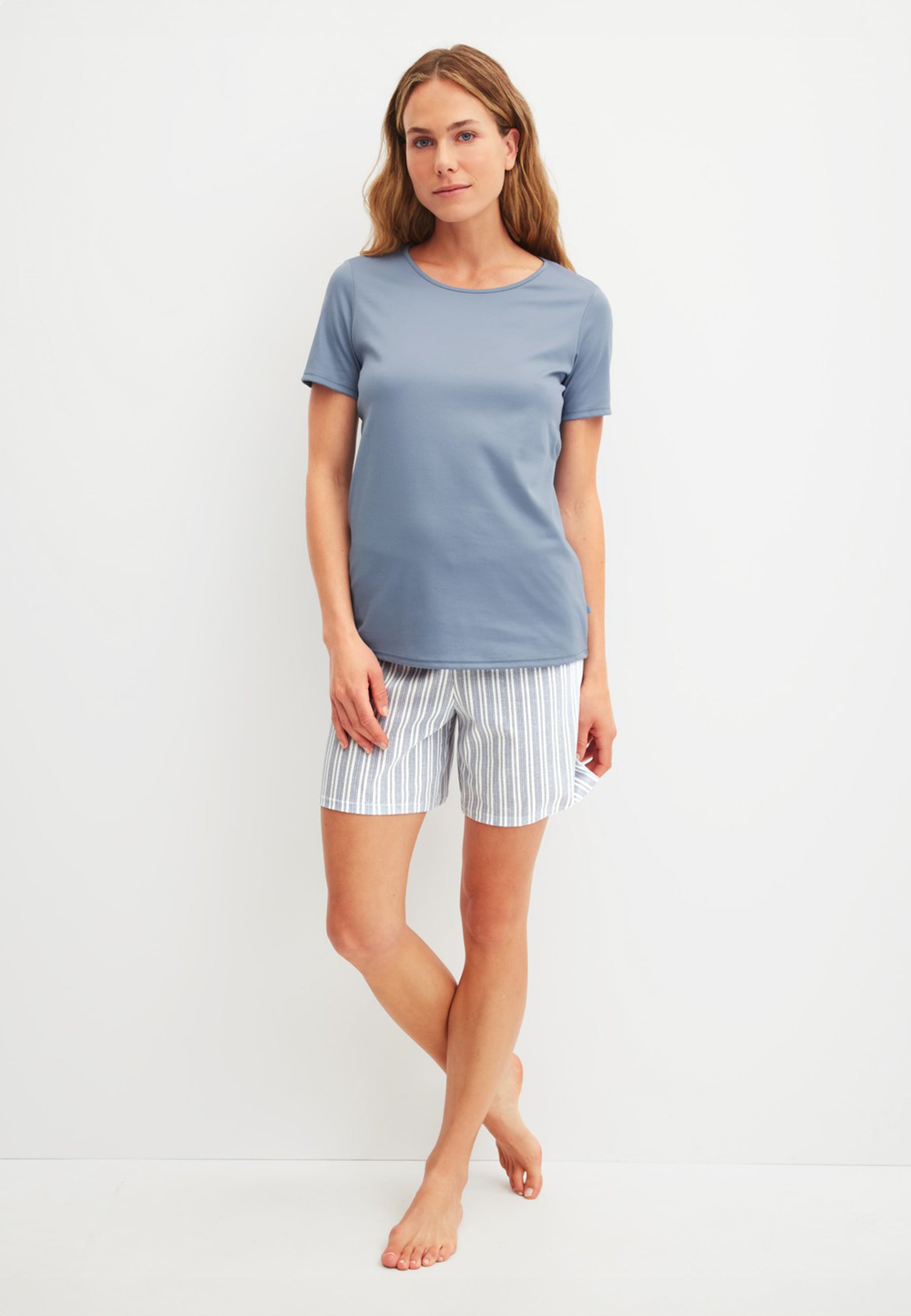 CALIDA Pigiama Donna Corto Cotone Interlock Estivo ART. 44757