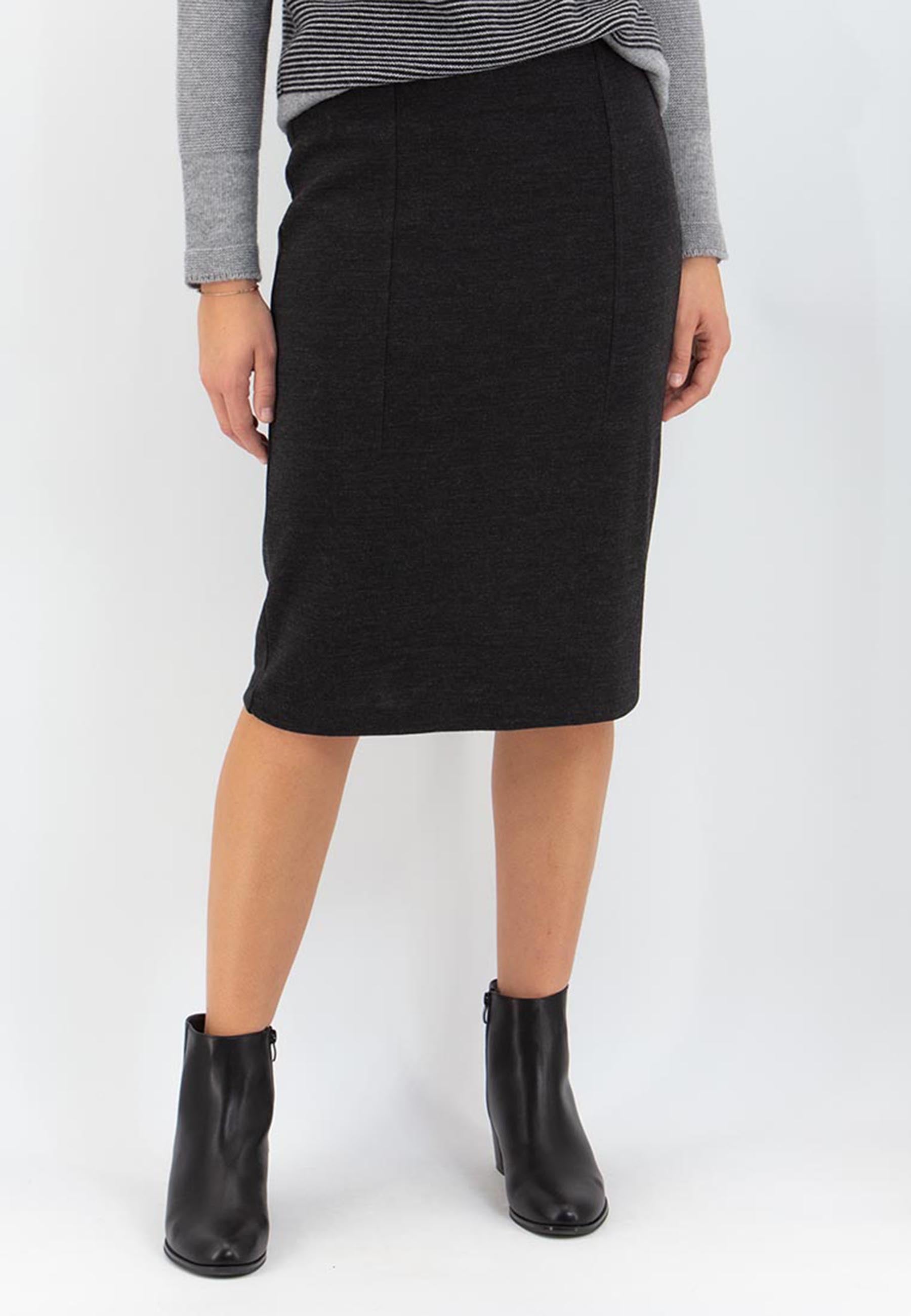 CARLA FERRONI Gonna tubino dritta in maglia di lana ART. 12641