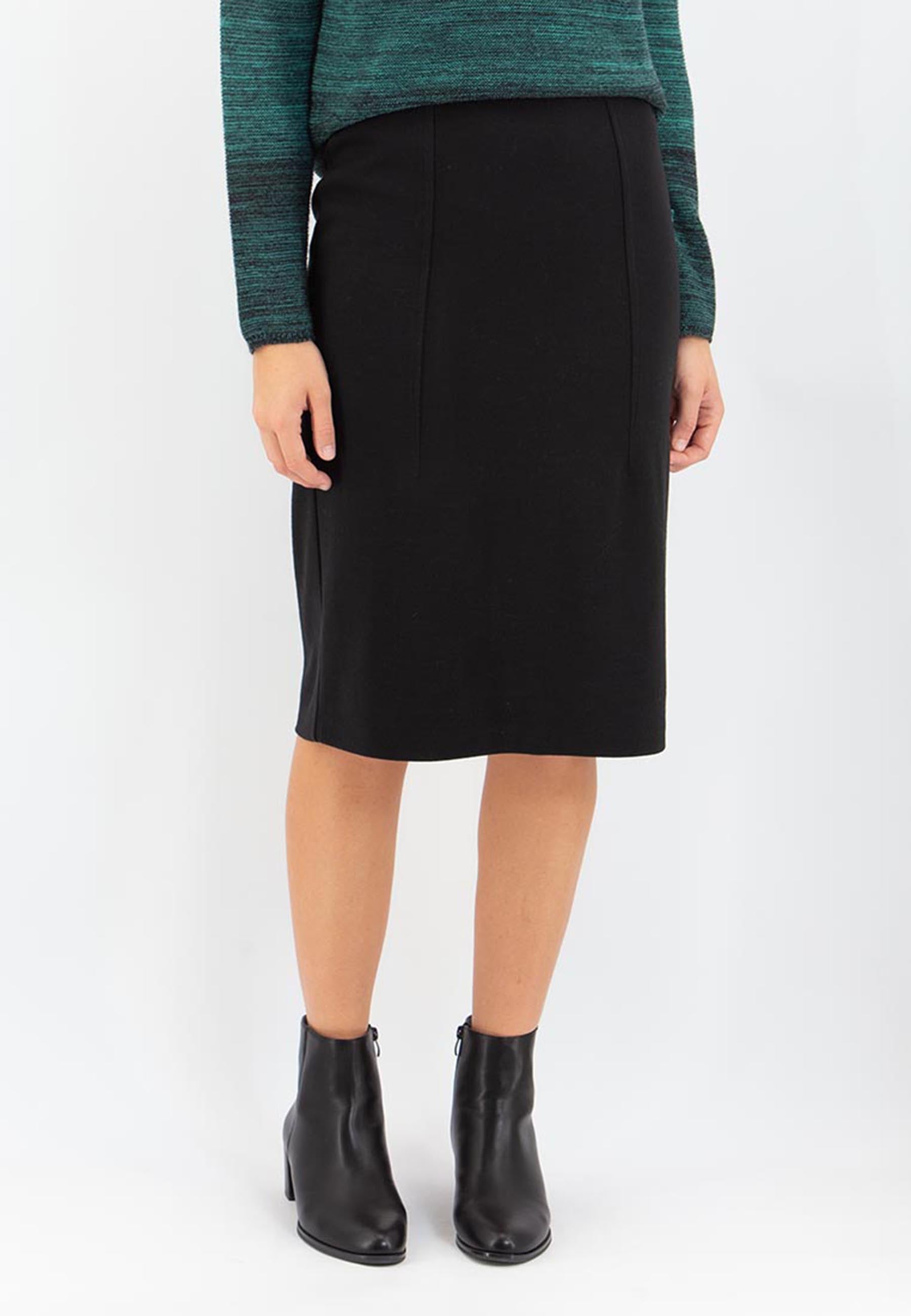 CARLA FERRONI Gonna tubino dritta in maglia di lana ART. 12641