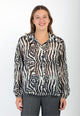 CARLA FERRONI Camicia Donna Manica Lunga Fantasia ART. 50003
