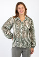 CARLA FERRONI Camicia Donna Manica Lunga Fantasia ART. 50003