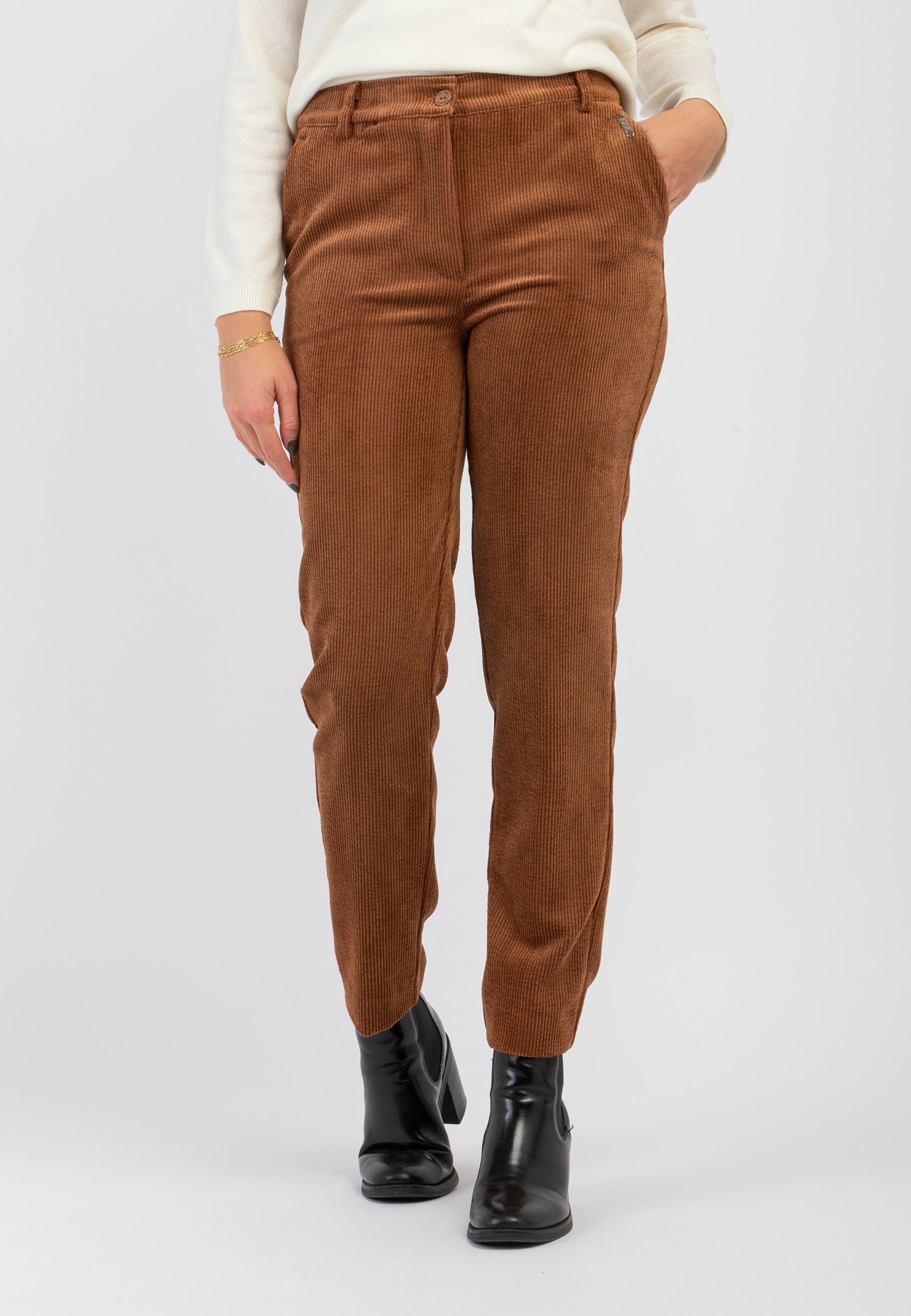 Pantalone Donna Velluto CARLA FERRONI 17818