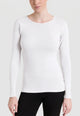RAGNO Maglia Donna Manica Lunga Perfetta 100% Cotone D274AB