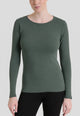 RAGNO Maglia Donna Manica Lunga Perfetta 100% Cotone D274AB