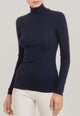 RAGNO Lupetto Donna Lungo 100% Cotone Tinta Unita D274AZ