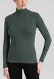 RAGNO Lupetto Donna Lungo 100% Cotone Tinta Unita D274AZ
