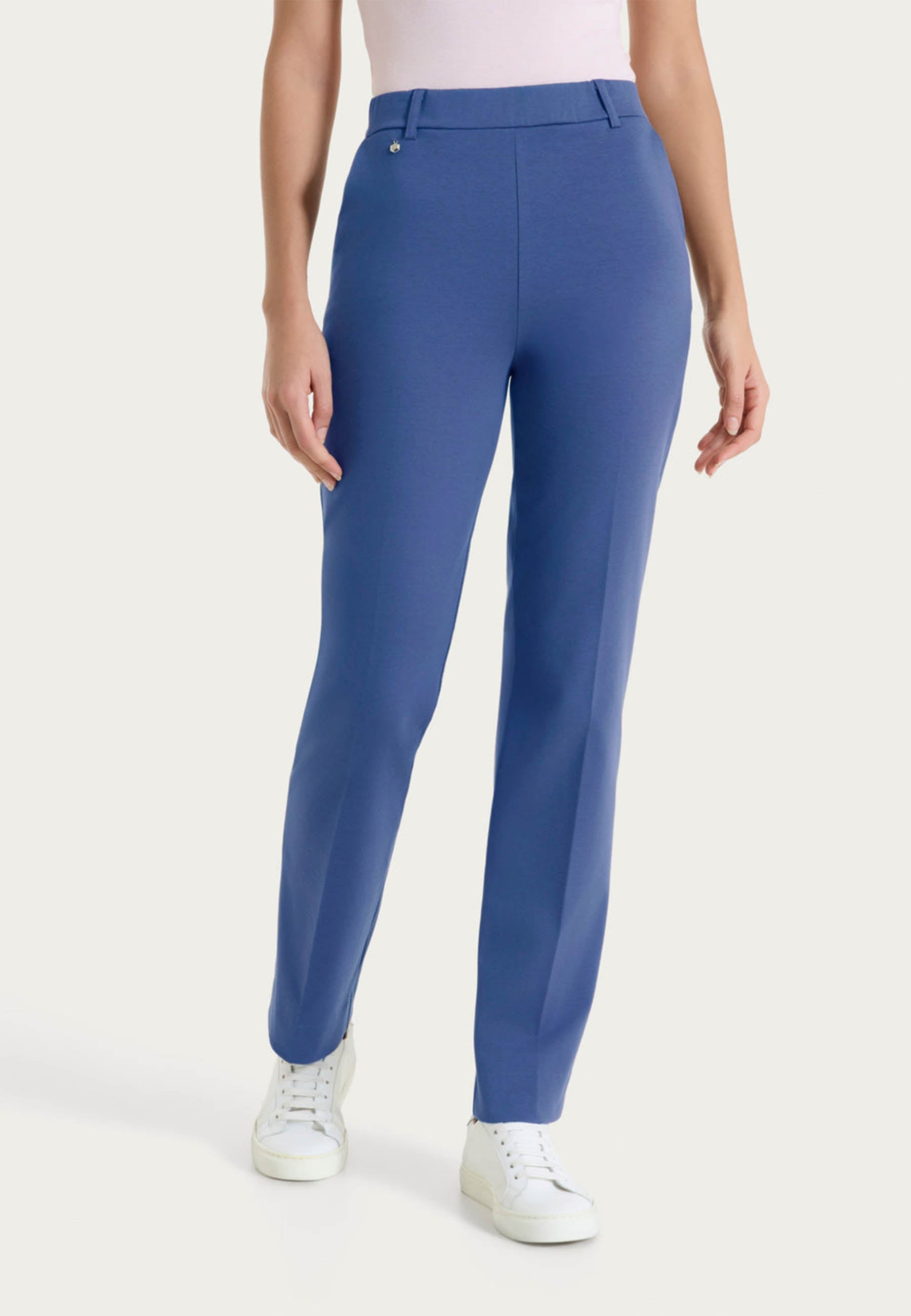 RAGNO Pantalone Lungo Donna Sigaretta Cotone Estivo D293PP