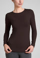 RAGNO Maglia Donna Lunga Girocollo Barchetta Viscosa Pesante D794AB