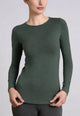 RAGNO Maglia Donna Lunga Girocollo Barchetta Viscosa Pesante D794AB