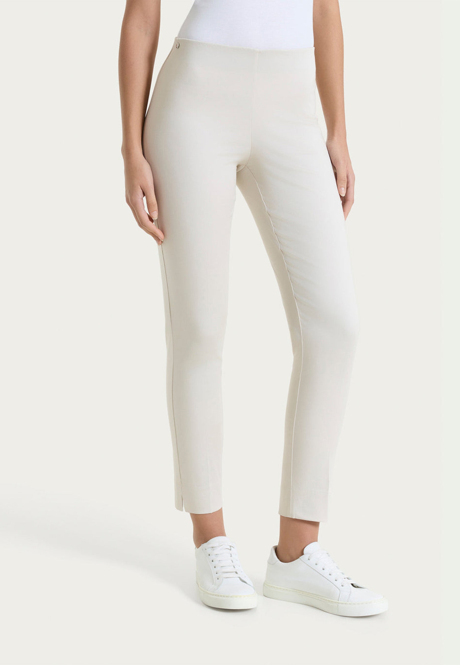RAGNO Pantalone Lungo Donna Taglio Capri Cotone Estivo D926PY