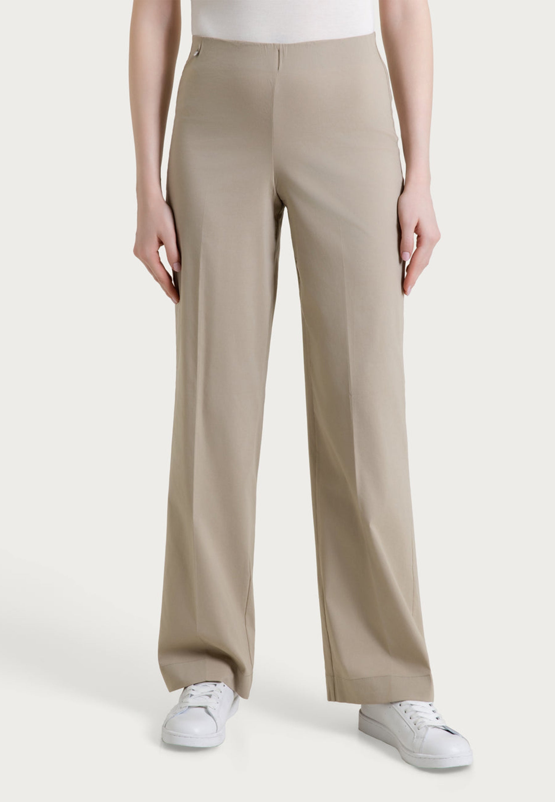 RAGNO Pantalone Lungo Donna Estivo Tinta Unita DP23PE