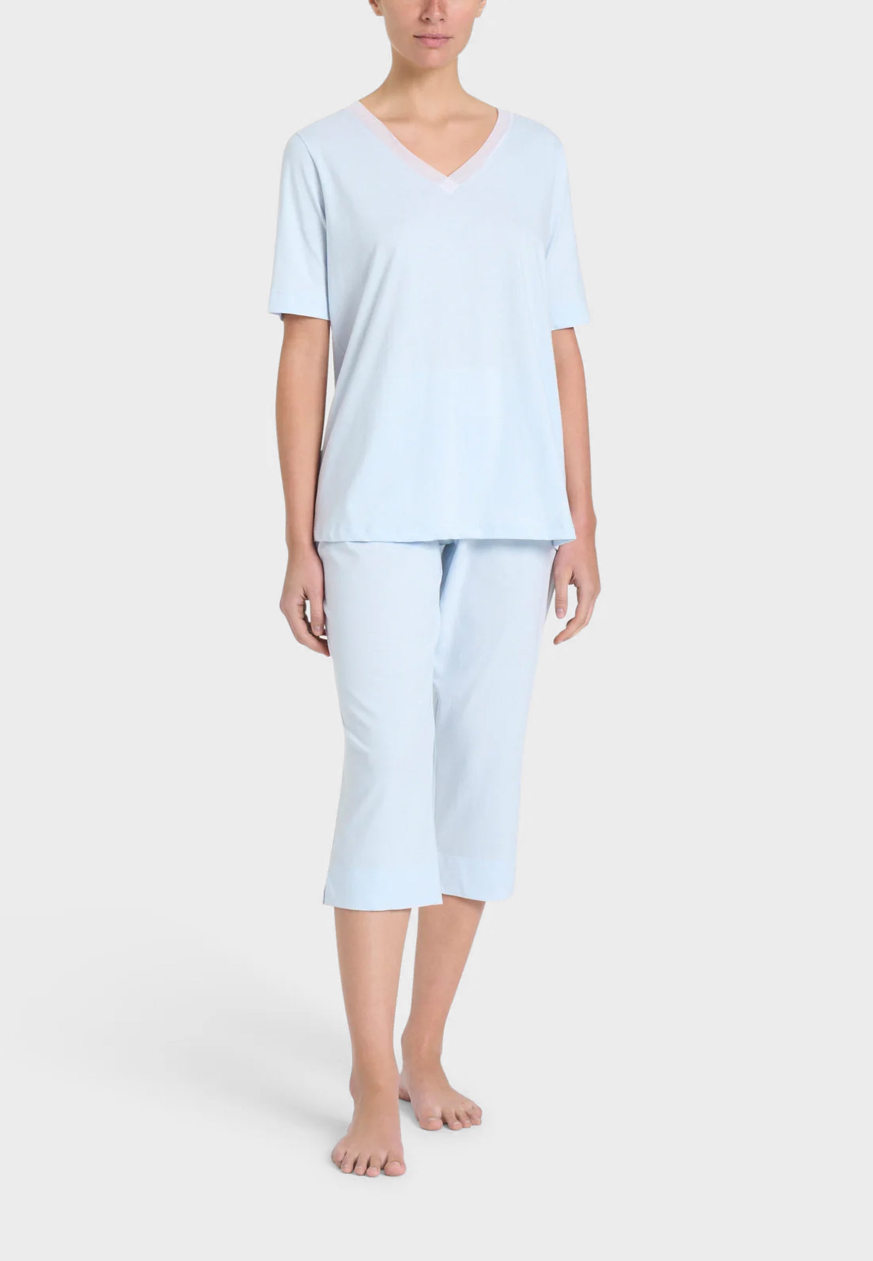 Pigiama Donna Mezza Manica 100% Cotone RAGNO DP26NB