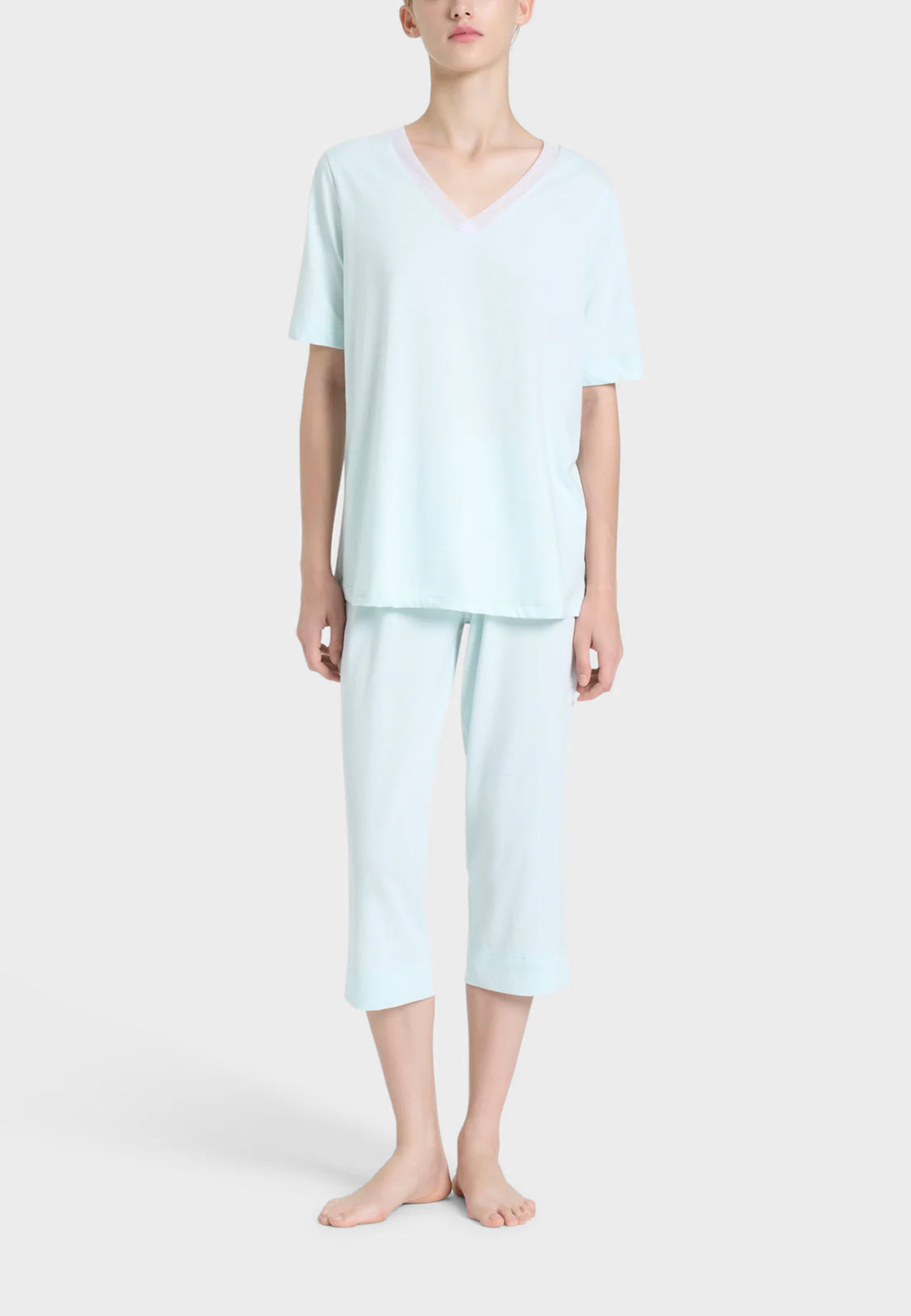 Pigiama Donna Mezza Manica 100% Cotone RAGNO DP26NB