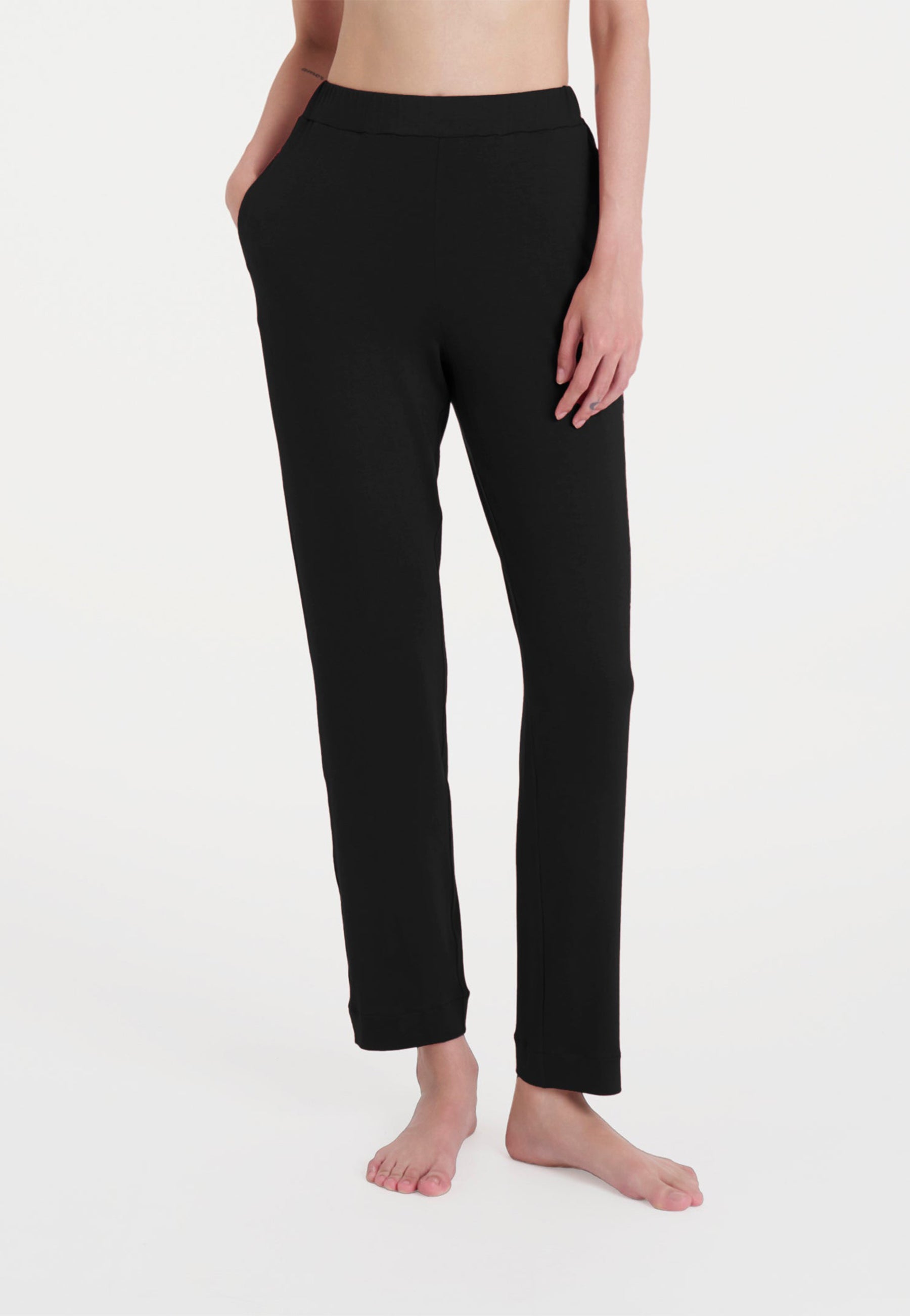 RAGNO Pantalone Lungo Donna Viscosa Estiva DQ15PY