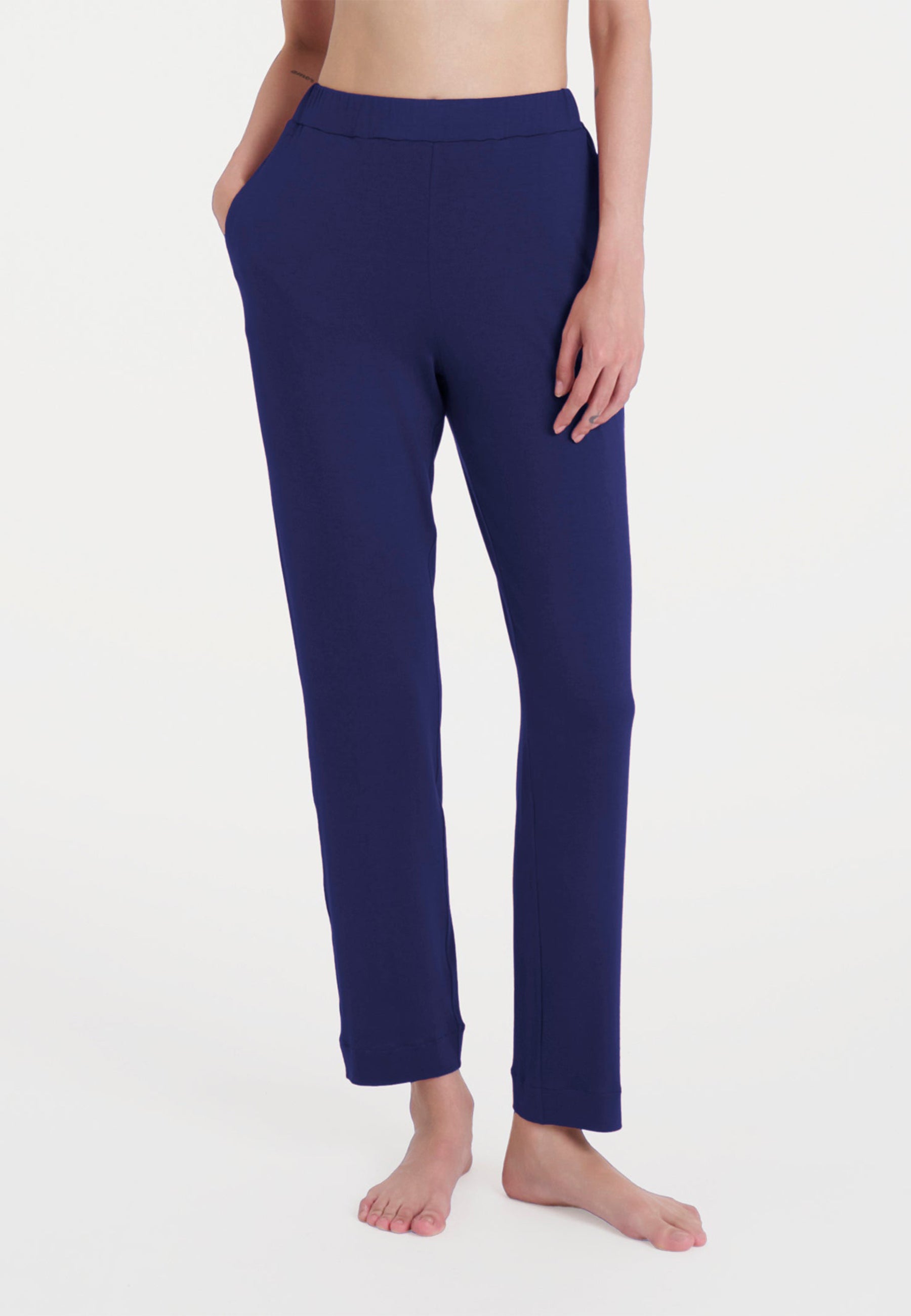 RAGNO Pantalone Lungo Donna Viscosa Estiva DQ15PY