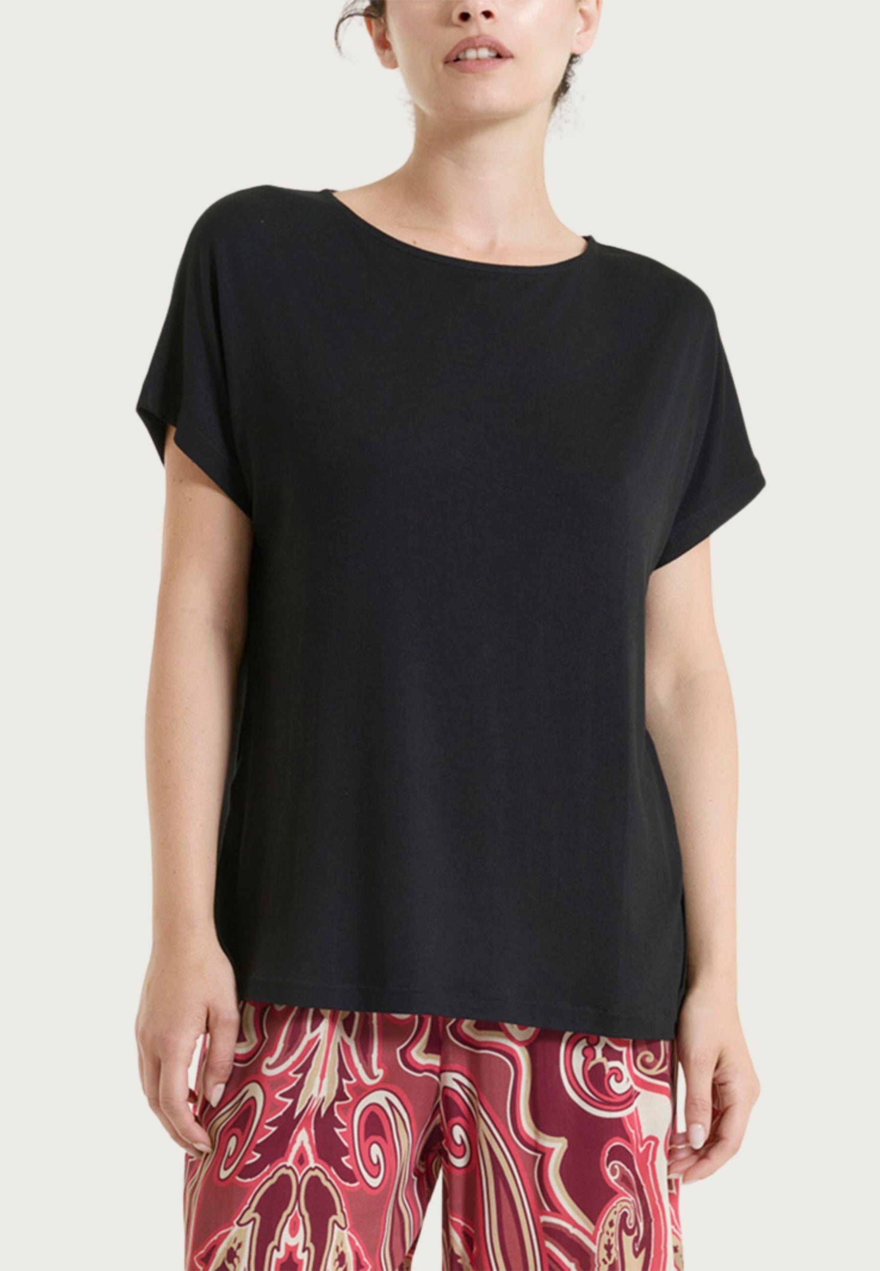 RAGNO T-shirt Donna Mezza Manica Viscosa DQ15TX