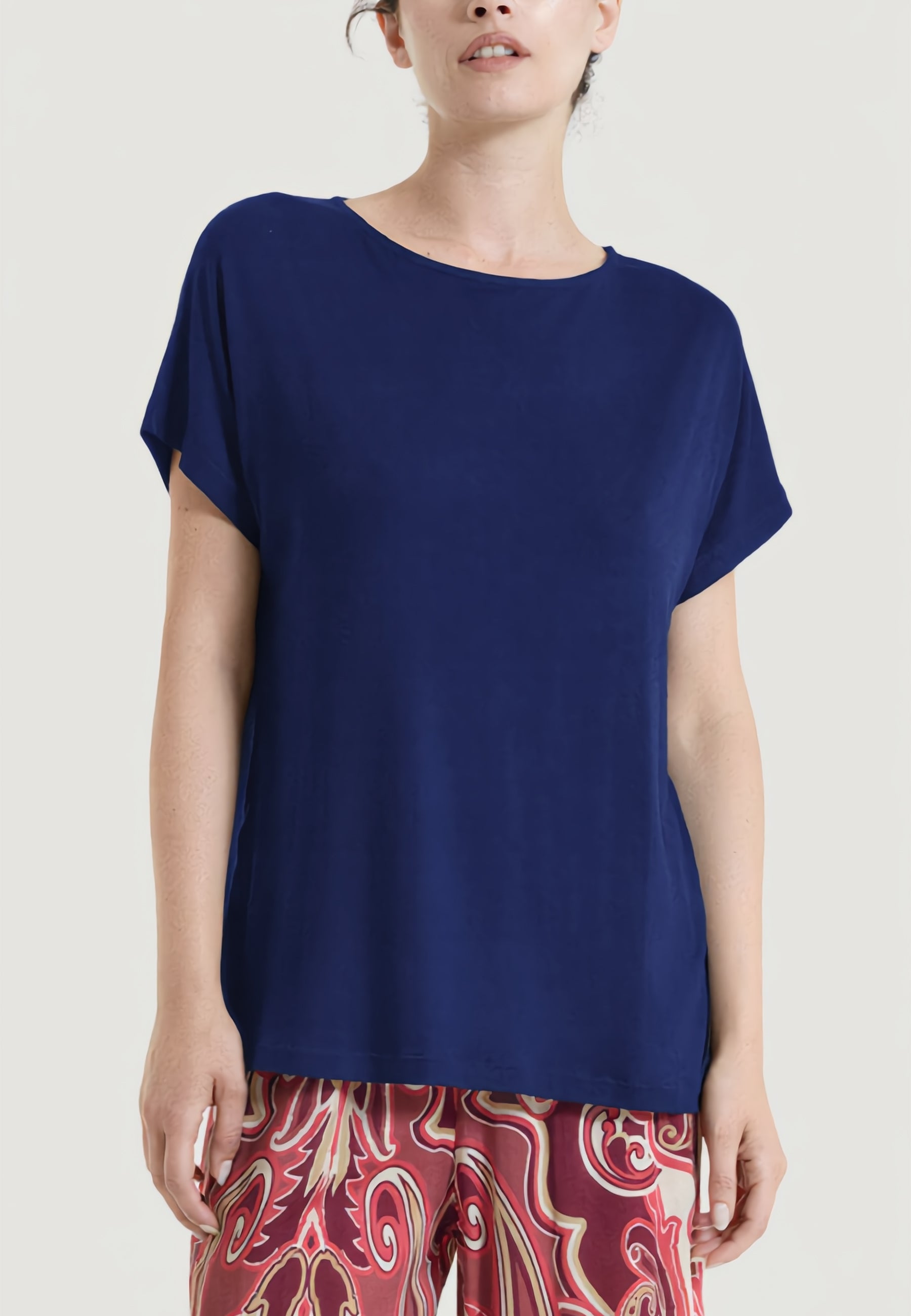 RAGNO T-shirt Donna Mezza Manica Viscosa DQ15TX