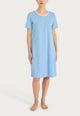 RAGNO Camicia Notte Mezza Manica Donna Cotone Leggero DT09NK