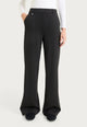 RAGNO Pantalone Donna Ampia Eco Jacquard Gessato Invernale DT59PA