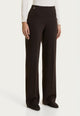 RAGNO Pantalone Donna Lungo Ampia Eco Jacquard Invernale DT60PE
