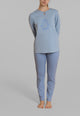 RAGNO Pigiama Donna Cotone Interlock Felpato Unita DT70N1