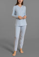 RAGNO Pigiama Donna Cotone Interlock Felpato Unita DU05N1