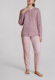 RAGNO Pigiama Donna Lungo Cotone Interlock Caldo DU11N1