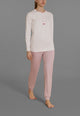 RAGNO Pigiama Donna Cotone Interlock Leggermente Felpato DU12N1