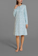RAGNO Camicia da Notte Lunga Cotone Interlock Fantasia DU12NK