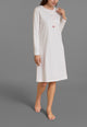 RAGNO Camicia da Notte Lunga Cotone Interlock Fantasia DU12NK